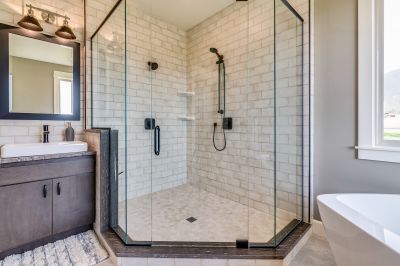 Contemporary Bathroom Floor